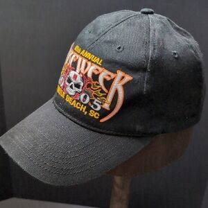 Shade Shack, Myrtle Beach SC 2005,65th Annual Bike Week,Black Ball Cap.